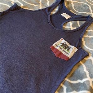 California republic razor back tank